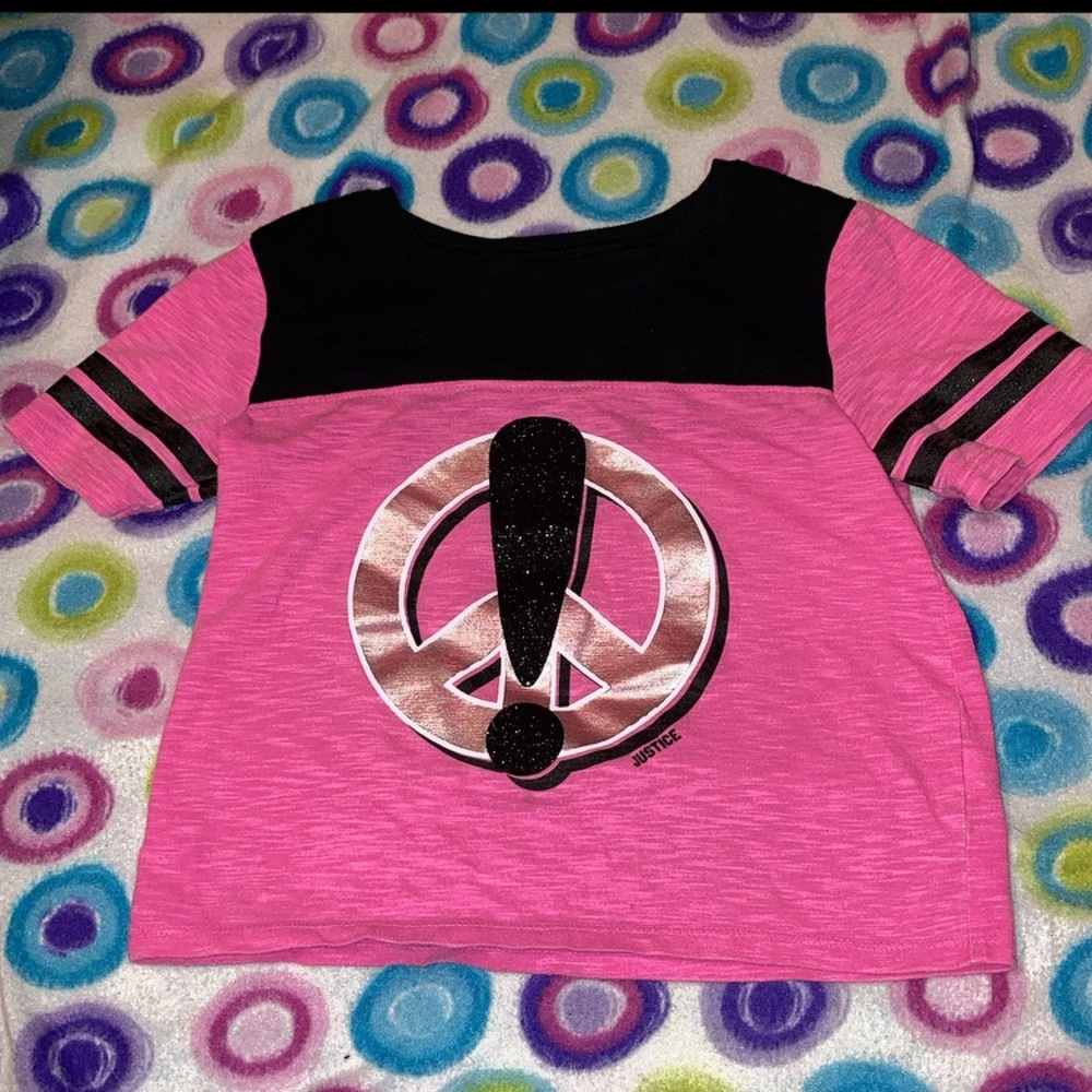 🖐🏼 girls justice crop top 🤩